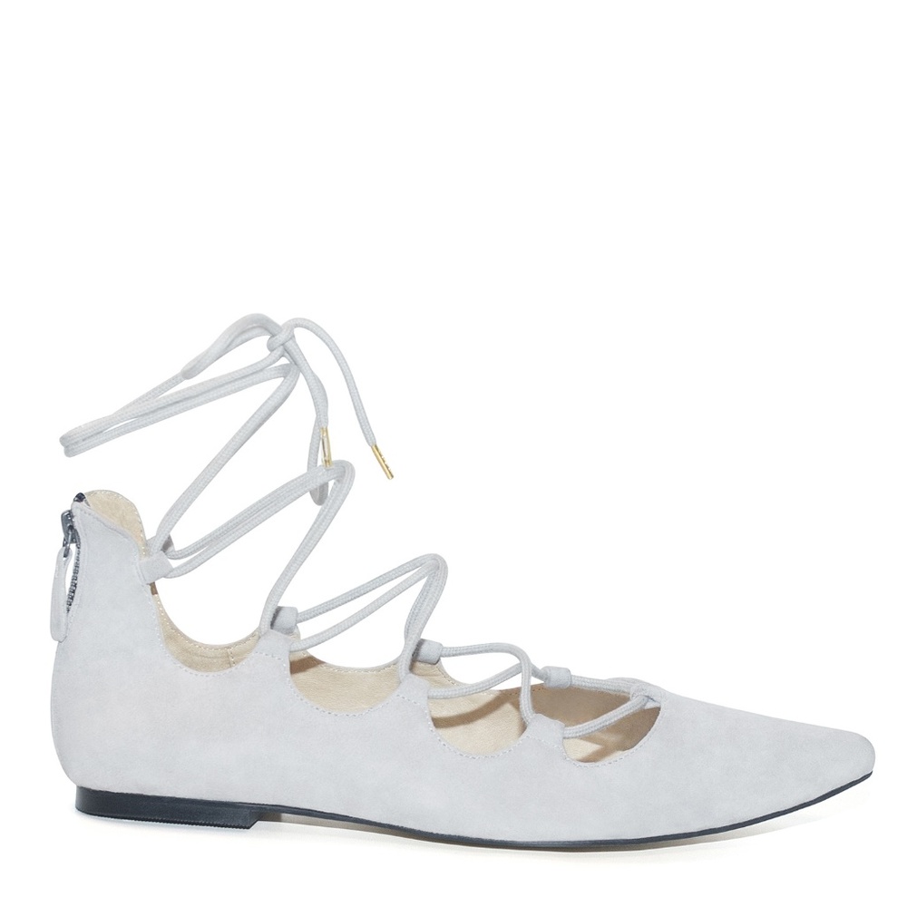 Stacia - Size 10, Size 11 Grey Women Flats